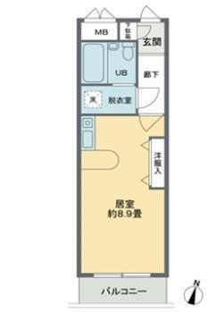 カーサグラン東向島の間取り