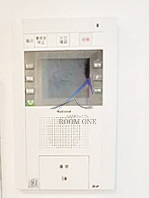 アスコットパーク日本橋コモドのセキュリティ|モニター付きインターホンです。