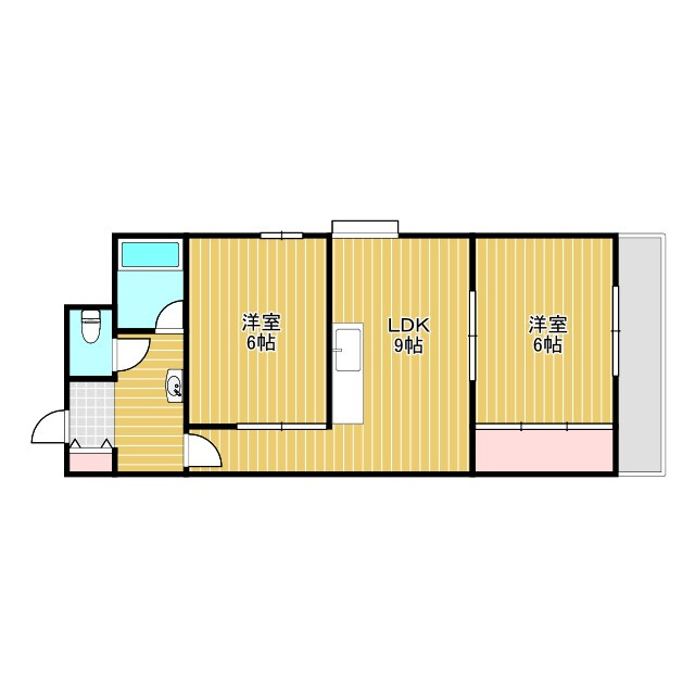 CREA桜の町の間取り