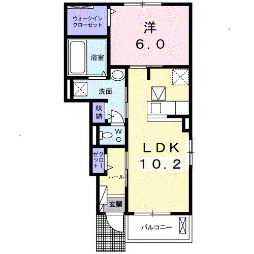 【間取り】 | モンド・ノワール