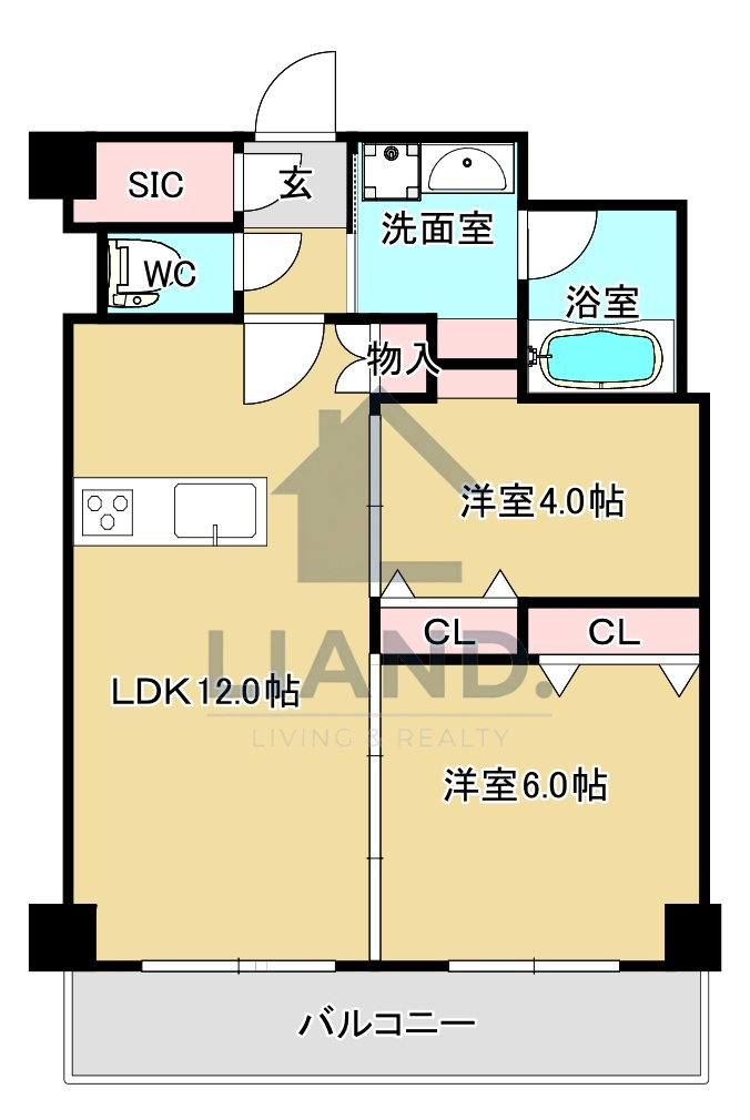 Hakata Station South　春住小学校区の間取り|Hakata Station South