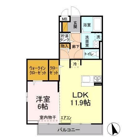 【間取り】 | リヴェール Ａ