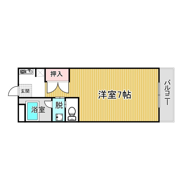 エクセル大橋の間取り|※図面と現況が異なる場合は現況を優先します。