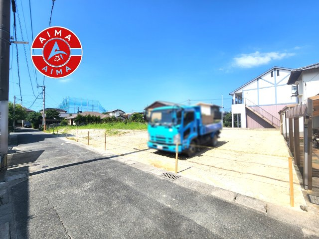 福岡市早良区次郎丸1丁目第5-1区画（1号地）の前面道路含む現地写真|交通量も少ないです。