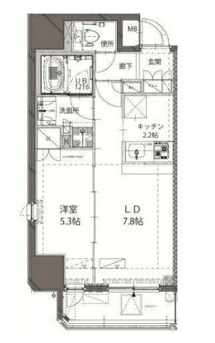 ベルジューレ神保町の間取り|間取りです。