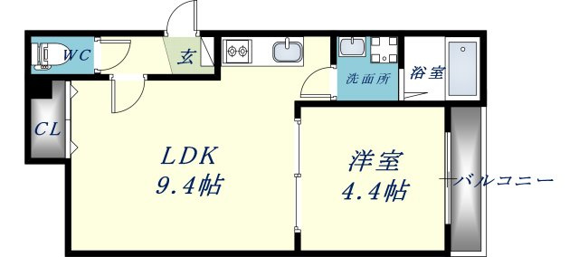 Jino放出の間取り