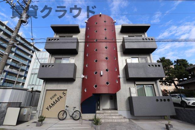 RICHE　YAMADA　Vの外観|オシャレな外観がとっても映えるマンションですね！