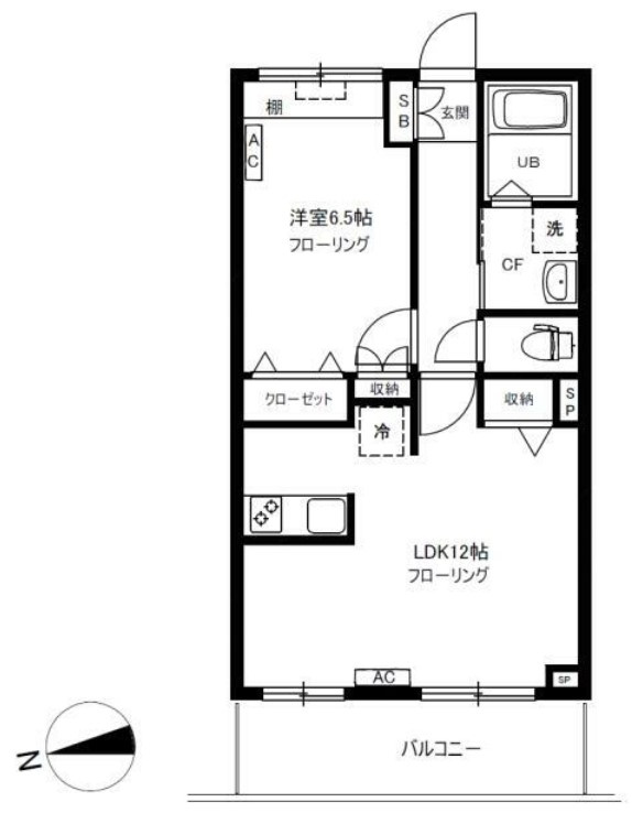 アークテラス多磨の間取り