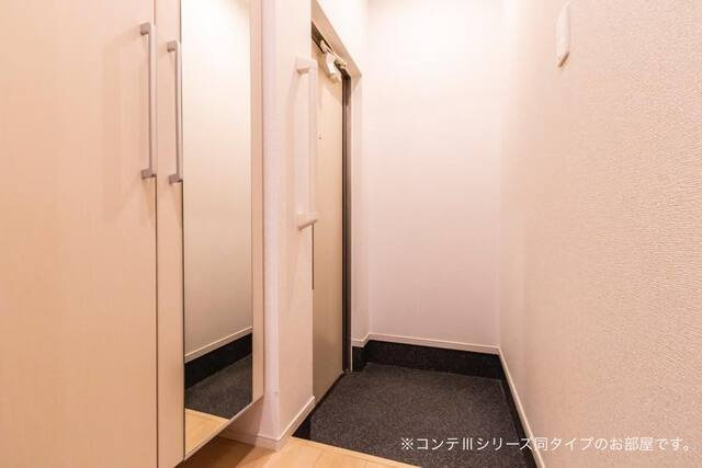ラフィナート　ナガタの玄関