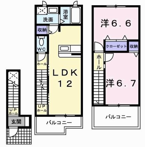 メゾン・みのうらの間取り