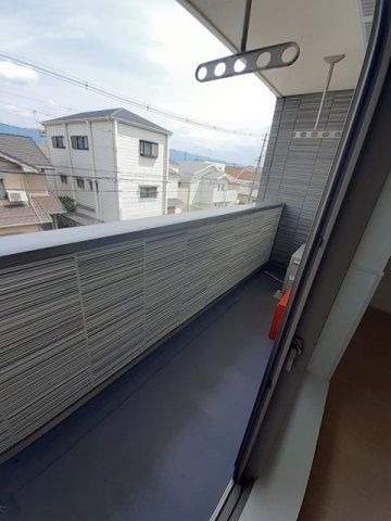 アプリコット瓜生のバルコニー