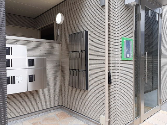 カーサ・オストロのエントランス