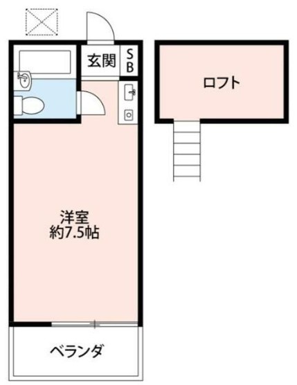 メゾン中尾第1　Ａ棟の間取り