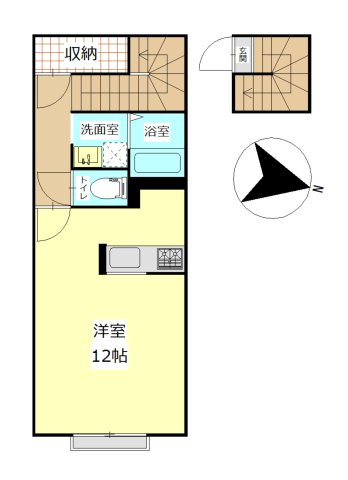 サンリット富合の間取り