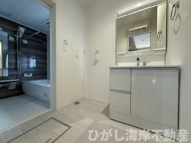平塚市御殿3丁目　新築戸建　全３棟の脱衣所|脱衣スペース