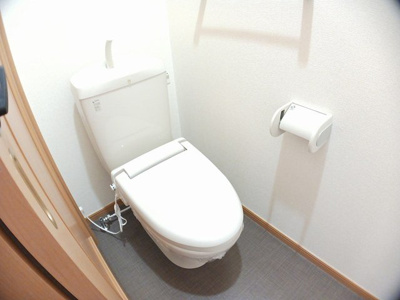 【トイレ】 | アクティフ　ジェルメⅡ | 落ち着いた色調のトイレです