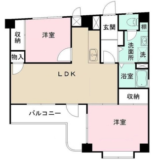 【間取り】 | ＬＥＯ六拾弐番館 | 間取りです。