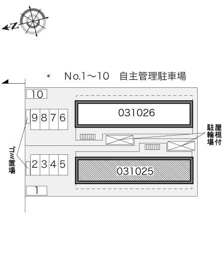 【区画図】 | レオパレスヴィルヌーブ川崎Ａ