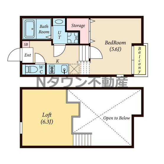【間取り】 | Creo中村区役所 | 間取りです。