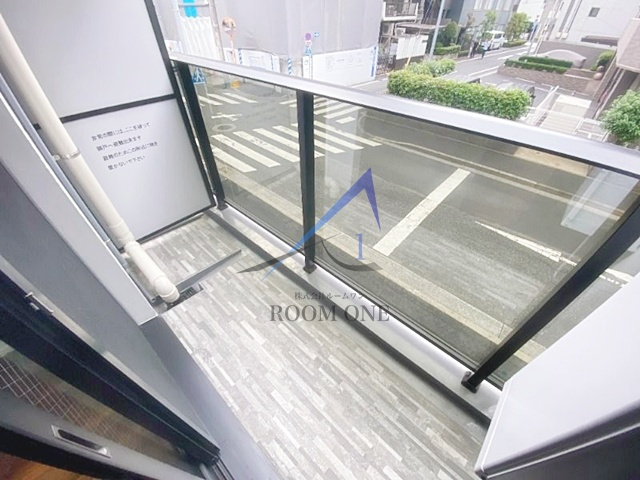 CREAL日本橋浜町のバルコニー|バルコニーです。