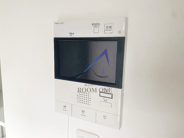 CREAL日本橋浜町のセキュリティ|モニター付きインターホンです。