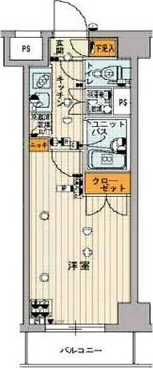 スカイコート板橋区役所前の間取り