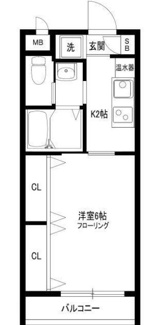 【間取り】 | ＣＥＬＳＩＯＮ　ＳＵＧＡＭＯ | 間取りです。