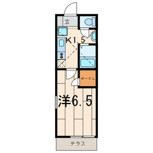 ＰＡＬＡＺＺＩＮＡ　ＢＡＲ　ＩＴＡＬＩＡの間取り|間取りです。
