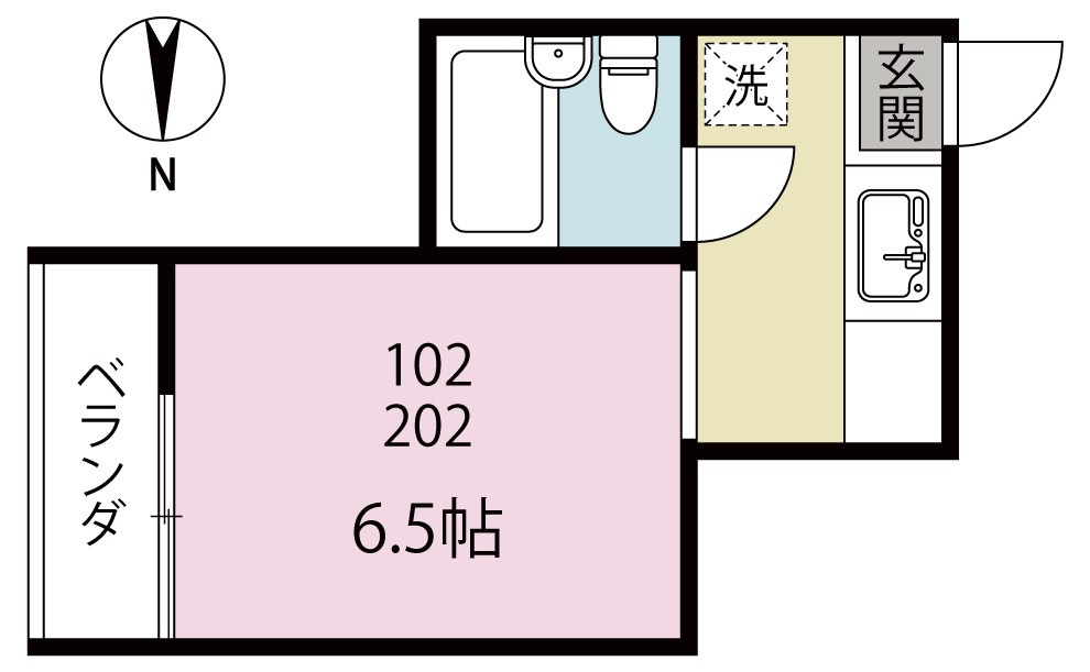 グレード志村 の間取り