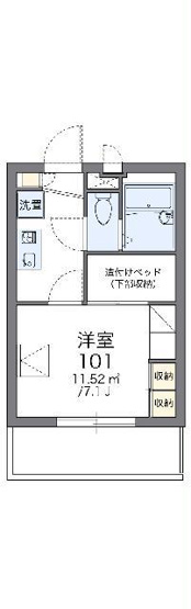 【間取り】 | レオパレスストリーム