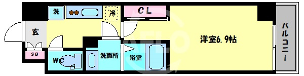 ヒルズパークサイドの間取り|ヒルズパークサイド　間取り