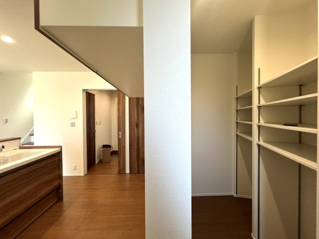 横浜なのに！？横浜だけど！？叶う自然を感じられ落ち着いた生活♪でも元町や中華街もしっかり生活圏で嬉しい♪な【中区本牧町2丁目新築戸建】の収納|便利な収納スペースです