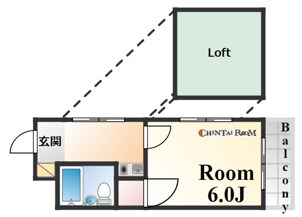 レジデンスKaiseiの間取り