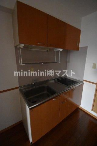 大阪市中央区安堂寺町２丁目の賃貸マンションのキッチン