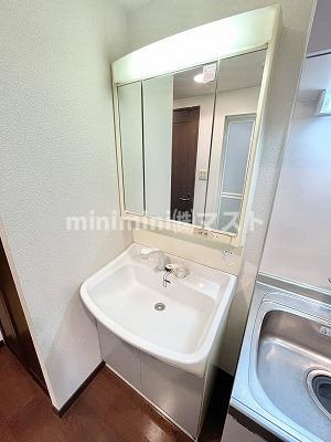大阪市西区西本町３丁目の賃貸マンションの洗面所