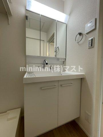 大阪市中央区安堂寺町１丁目の賃貸マンションの洗面所
