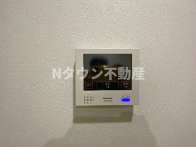 【セキュリティ】 | ハーフス平安通 | モニター付きインターフォンです