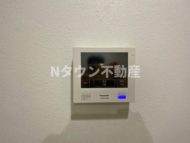 【セキュリティ】 | ハーフス平安通 | モニター付きインターフォンです