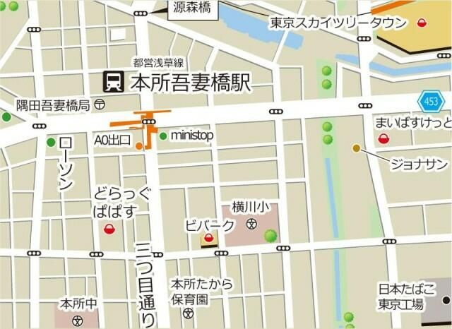 S5 BLDG のその他|周辺地図