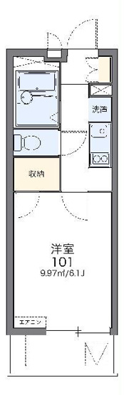 【間取り】 | レオパレスアルタ殿町