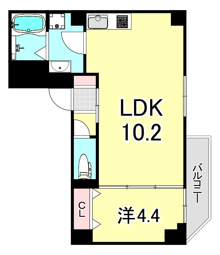 ソリティア西宮池田の間取り