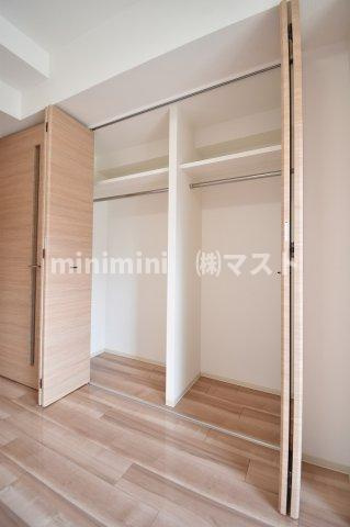 大阪市北区豊崎４丁目の賃貸マンションの収納