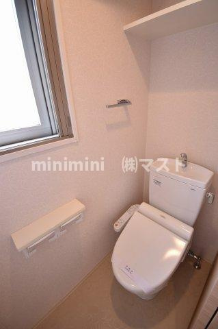 大阪市北区豊崎４丁目の賃貸マンションのトイレ