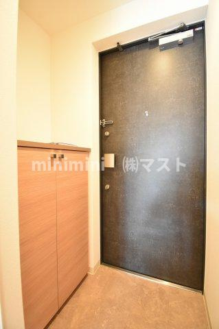 大阪市北区豊崎４丁目の賃貸マンションの玄関
