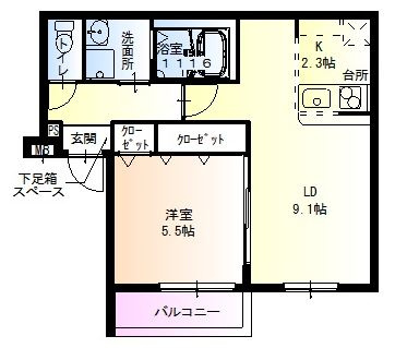 【間取り】 | クリスタルレジデンス深井
