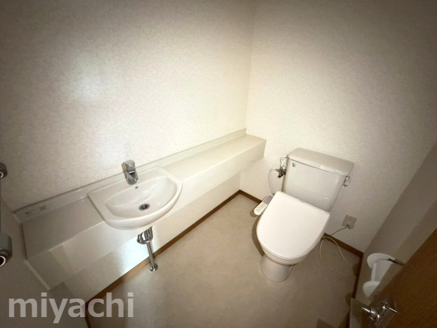 徳島市佐古一番町の賃貸マンションのトイレ