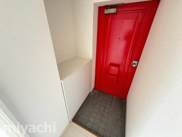 徳島市南島田町２丁目の賃貸マンションの玄関