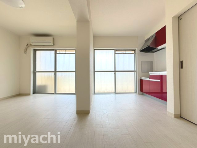 徳島市南島田町２丁目の賃貸マンションの居間・リビング