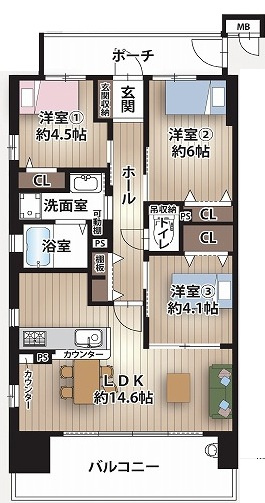 【間取り】