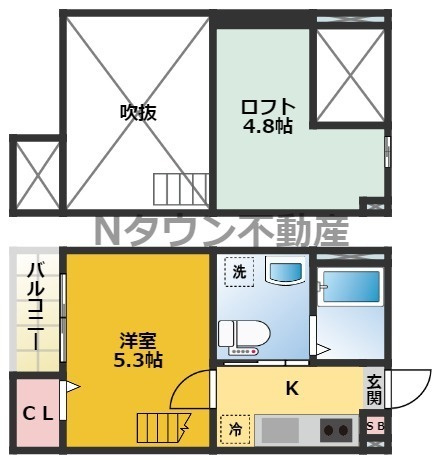 【間取り】 | カーサフォルテ辻町 | 間取りです。